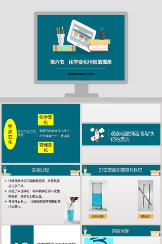 第六节   化学变化伴随的现象教学ppt课件