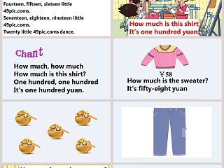 UNIT 5  Lesson 3-How much is this shirt教学ppt课件