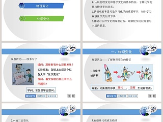 物质的变化教学ppt课件