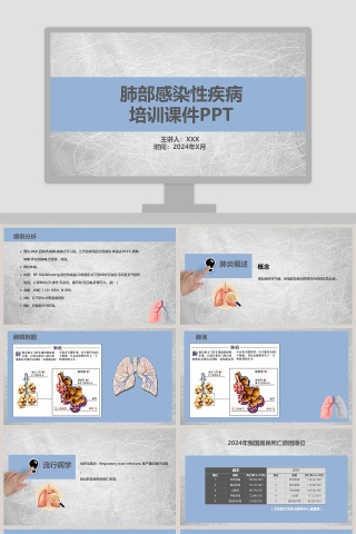 肺部感染性疾病培训课件PPT