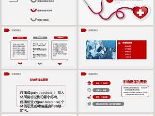 简单实用医疗疼痛护理培训ppt模板