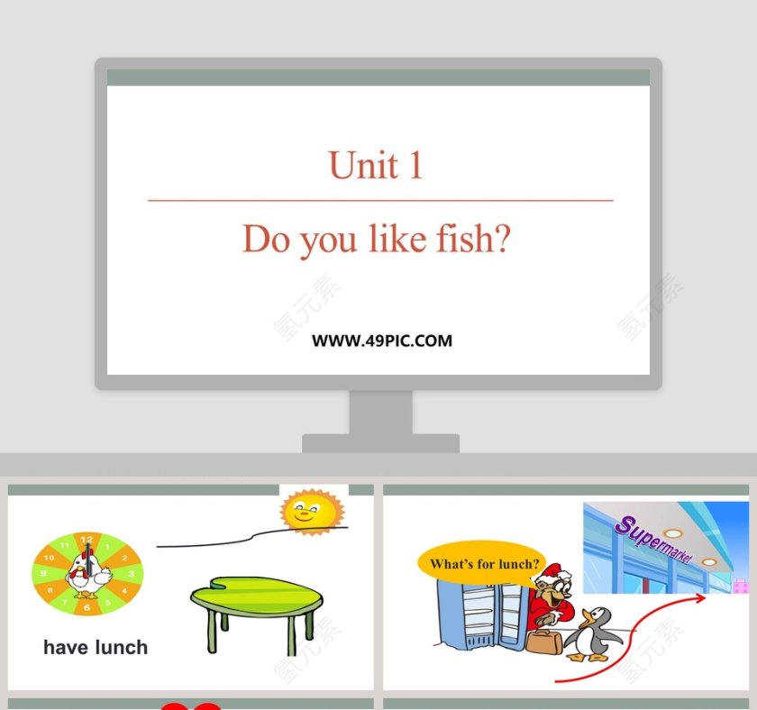 Unit 1-Do you like fish教学ppt课件