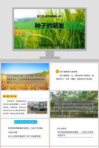 第二章 被子植物的一生-种子的萌发教学ppt课件