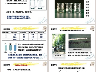 人教版  九年级下册-溶液的浓度教学ppt课件