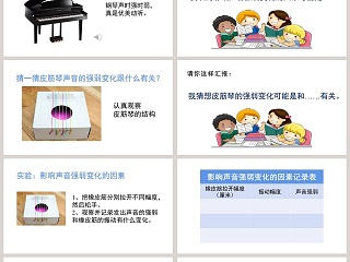 声音的强弱变化-大象版小学科学三年级上册第五单元第四节教学ppt课件