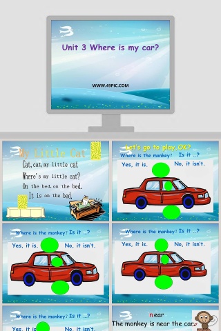 Unit 3 Where is my car: 汽车行业产品发布PPT模板