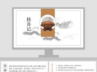 八年级核舟记优秀ppt课件