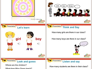 Unit2 There are forty students in our class PPT模板