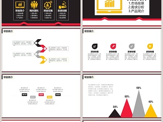 招商加盟合作共赢项目介绍ppt模板招商加盟PPT