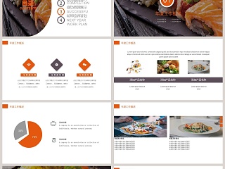 日本料理营销策划普通模板