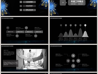 高端大气年终庆典颁奖典礼PPT