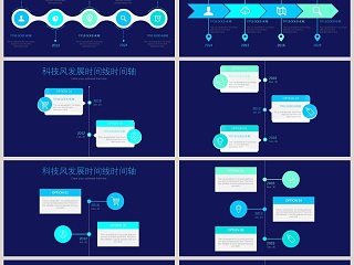 企业发展历程时间轴ppt