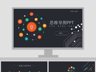 怎样在ppt里加入思维导图