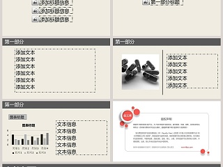 医药药品药物行业PPT模板