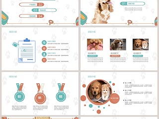 2019宠物类通用PPT模板