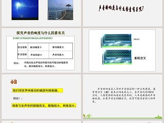 第三章 声的世界 PPT模板