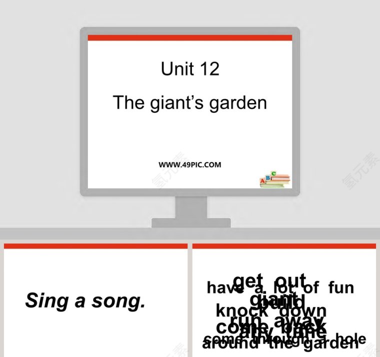 Unit 12-The giants garden教学ppt课件第1张