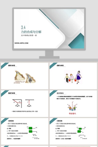 力的合成与分解-高中物理必修第一册教学ppt课件