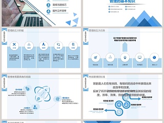 工作效率管理能力提升课程PPT模板