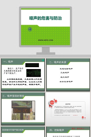 噪声的危害与防治教学ppt课件
