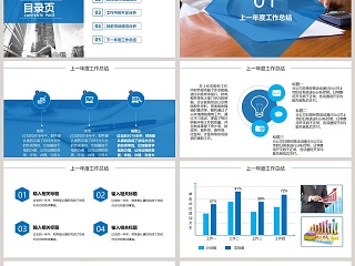 财务年终总结PPT财务PPT