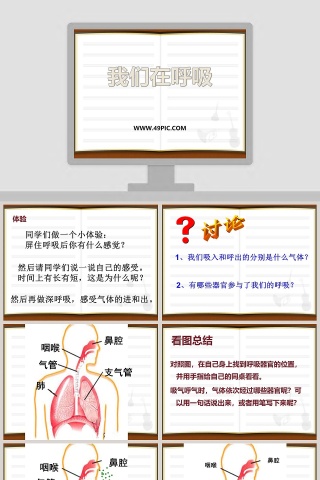 我们在呼吸教学ppt课件