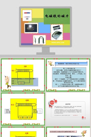 电磁铁的磁力在医学护理行业的应用PPT模板