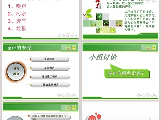 噪声的危害与防治教学ppt课件