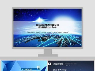 物流商业计划书 ppt