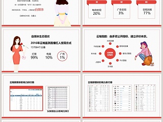 网红时代对广告行业的颠覆与应对PPT模板