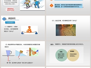 压力的作用效果-沪科版八年级物理全一册课件教学ppt课件