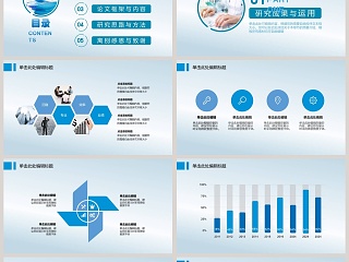 有机化学学术毕业答辩模板