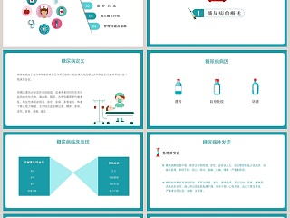 简约实用糖尿病护理查房PPT