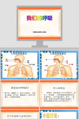 我们的呼吸教学ppt课件