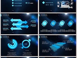 未来科技PPT模板互联网科技PPT