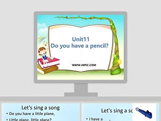 Unit11-Do you have a pencil教学ppt课件