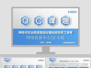 网络资源中心QC小组品管圈护理PPT 