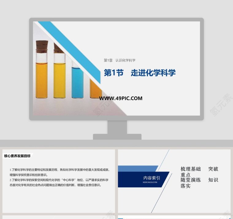 第-节走进化学科学教学ppt课件第1张