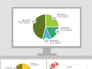 ppt饼形图只能表示百分比