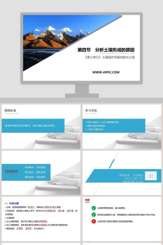 第四节分析土壤形成的原因-第三单元教学ppt课件