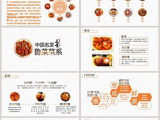 中国名菜八大菜系餐饮产品介绍ppt 