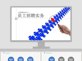 人力资源部内训招聘员工实务员工培训PPT