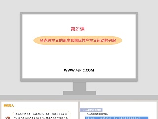 马克思主义的诞生和国际共产主义运动的兴起-第教学ppt课件