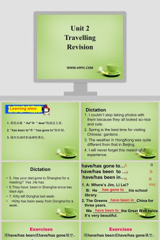Unit 2-Travelling教学ppt课件