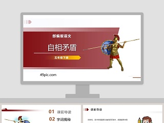 自相矛盾说课ppt