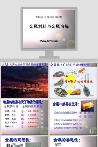 专题八 金属和金属材料教学ppt课件