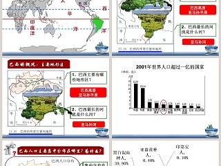 南美巨人-巴西教学ppt课件