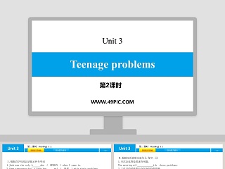 Teenage problems-Unit 3教学ppt课件