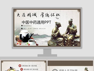 中医中药通用工作概述PPT 