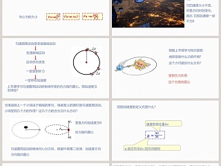 向心加速度教学ppt课件